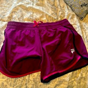 Women’s athletic fila shorts